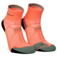 thumbnail image 4 of Hilly Marathon Fresh Anklet Min Socks - Neon Candy/Sage Green, 4 of 6