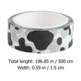 thumbnail image 4 of 5 Pcs Rubans Adhésifs pour Scrapbooking DIY Noir Blanc, 4 of 6
