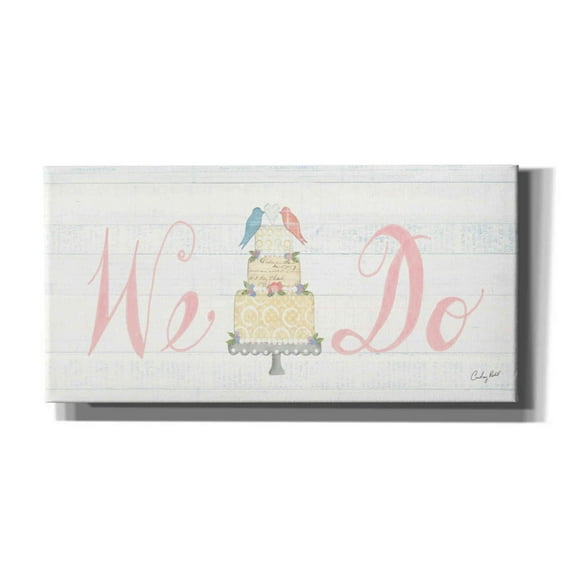 Epic Graffiti 'Lovebirds Sign II' by Courtney Prahl, Canvas Wall Art, 60"x30"