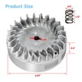 thumbnail image 4 of Volante de aluminio FVRITO 10 krpm para motor Predator 212cc, 4 of 8