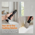 thumbnail image 6 of 3-in-1 Silicone Caulking Tool & Grout Removal Kit, Stainless Steel Caulk Remover Scraper, Sealant Finishing Tool for Bathroom, Kitchen, Floor, Window & Sink Joints, 6 of 7