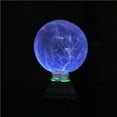 thumbnail image 2 of Yuarrent Globo de cristal relámpago de 6/8 pulgadas, esfera electrostática sensible a la luz azul, juguete de escritorio, luces nocturnas, decoración Iluminación y accesorios 6 pulgadas Yuarrent HA024415-01, 2 of 6