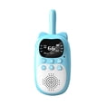 thumbnail image 1 of Walkie Talkies HUOGUO de 3 km de alcance con linterna y recarga USB, 1 of 5
