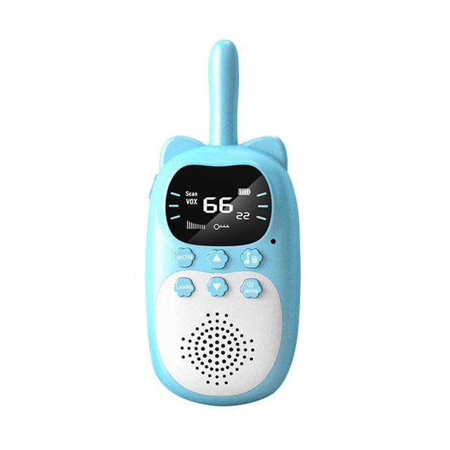 Walkie Talkies HUOGUO de 3 km de alcance con linterna y recarga USB