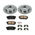 thumbnail image 3 of Power Stop Rear Stock Replacement Brake Pad and Rotor Kit KOE741, 3 of 8