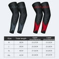 thumbnail image 4 of 1 Pair Cooling Arm Sleeves for Men & Women, UV Protective UPF 50 Tattoo Cover Up Adult Children Polyester Sunshade Hand Elbow Protection Cover Summer Cycling Sportswear Accessories Outdoor, 4 of 9