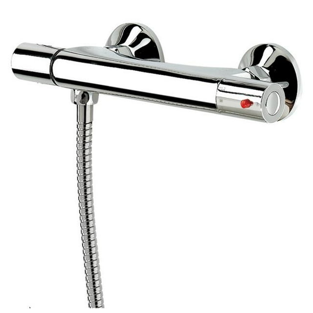 Belanger HFLH2K0CP Thermostatic Valve with 2 Handles, Polished Chrome