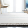 thumbnail image 4 of SAFAVIEH Orwell Isidora Striped Area Rug, Ivory/Blue, 6'7" x 6'7" Square, 4 of 8