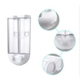 thumbnail image 4 of DOLITY 2-3 of pack Storage Container Cereal Dispenser Wall Mounted Large White 2 Pcs, 4 of 9