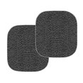 thumbnail image 3 of Kuiaobaty Automotive Windshield Sunshades Retro Black Leopard Print Keep Car Interior Cool Auto Front Window 2 Pcs UV Protection Sun Shield Cover Universal Fit Small Sedans Mini SUVs, 3 of 6