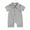 Black, variant on Musuos Baby Boy Summer Jumpsuit 3M 6M 12M 18M Stripe Print Lapel Short Sleeve Button Down Romper Casual Clothing