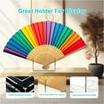 thumbnail image 6 of AOOOWER Paper Fan Display Rack Transparent Acrylic Clear Handheld Fan Storage Stand, 6 of 10