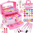 thumbnail image 1 of Kit de maquillaje Eye Sun para niñas de 3 a 12 años con cosméticos lavables, 1 of 7