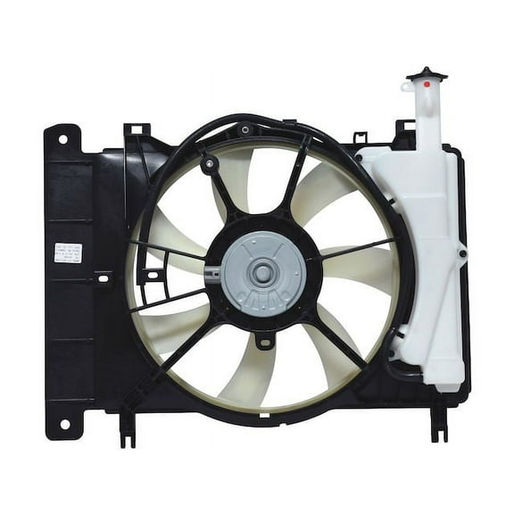Auxiliary Fan Assembly - Compatible with 2007 - 2015 Toyota Yaris 2008 2009 2010 2011 2012 2013 2014