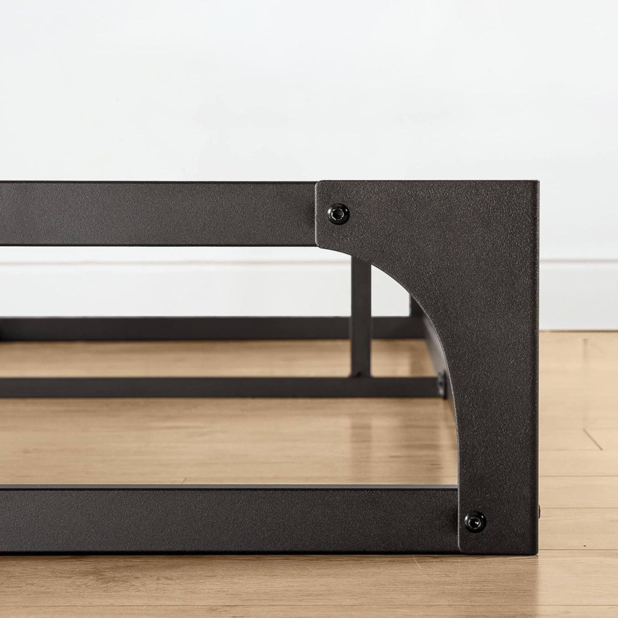 Mellow Ace of Base Metal Platform Low Profile Bed Frame, Hinged 9 Inch, King