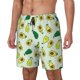 thumbnail image 1 of Balery Cartoon Fruit Bañador para hombre, shorts de playa de secado rápido con entrepierna y forro de compresión-Large, 1 of 6