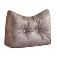 thumbnail image 4 of Almohada de Soporte Lumbar Adaptable Cojín Ergonómico para Respaldo en Sillón Almohada para Leer Y Descansar en Sofá Y Cama Fabricada en Tela Tecnológ Café gris, 4 of 8