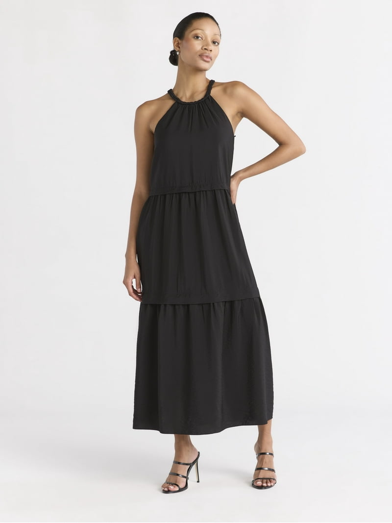 Sofia Jeans by Sofia Vergara Women's Braided Maxi Dress, Above