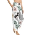 thumbnail image 2 of Balery Cute Cartoon Sloth print Women's Pajama Pants,Ultra Lightweight Pjs,Lounge Pant-XX-Large, 2 of 9