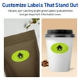 thumbnail image 4 of Avery Printable Oval Labels, Bright Green, 1.5" x 2.5", 360ct, 4 of 11