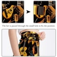 thumbnail image 3 of Musical Instrument Chiffon Beach Dresses for Women, Summer Strappy Polyester Beach Dress, 3 of 6