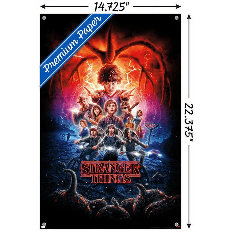 Netflix Stranger Things: Season 2 - One Sheet Wall Poster with
