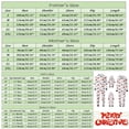 thumbnail image 4 of BJUTIR Men Dad Christmas Sets White Prints Hooded Zipper Jumpsuit Family Outfit Festive Pajama Sets, 4 of 8