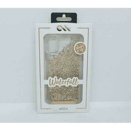 Case-Mate Apple iPhone XR Waterfall Gold Case