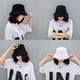 thumbnail image 2 of Jumpingount Sombrero de cubo para mujer, ala ancha, gorra de protección solar para playa y verano, regalo para pescar al aire libre, senderismo, Protector Sombreros NO10 Jumpingount AP001828-17, 2 of 6