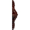 thumbnail image 4 of 35 7/8"W x 22 1/2"H x 4 3/8"P Antonio Ceiling Medallion, Hand-Painted Brushed Mahogany, 4 of 6