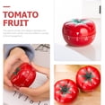 thumbnail image 3 of Temporizador de cocina con forma de tomate, recordatorio de tiempo de horneado., 3 of 6