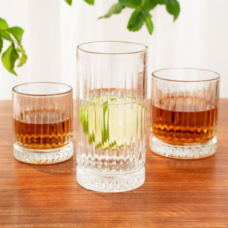 Elysia 12 oz Whiskey Glass - 3 1/4 x 3 1/4 x 3 3/4 - 12 count box