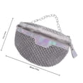 thumbnail image 2 of GOOHOCHY Fanny Plateado Para Mujer Con Material Resistente Y, 2 of 6
