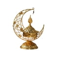 thumbnail image 2 of Quemador de incienso árabe, candelabro, centro de mesa, cono de incienso antiguo Oro, 2 of 9