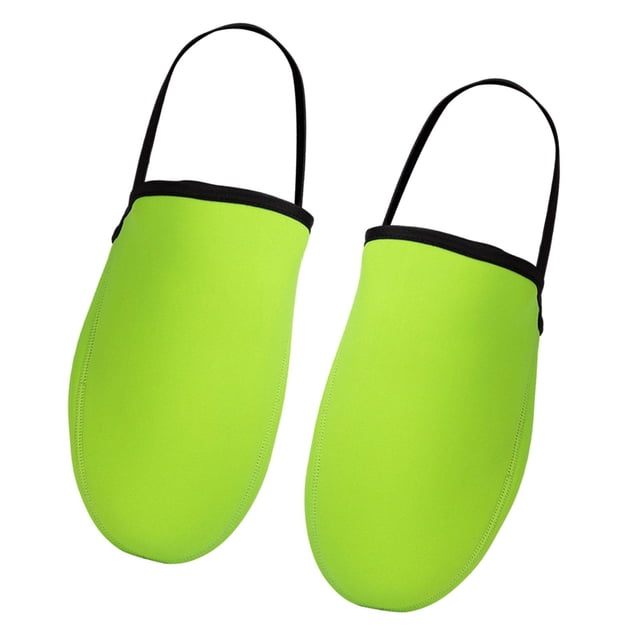 QualitChoice Couvre-Orteils de Vélo Résistant à L'Eau Vert G