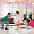 thumbnail image 4 of Princess Dress Up for Little Girls, Pink Princess Cape with Crown 7 Pcs Dress Up Toys Gift Set for Girl 3-8 Years, 4 of 7