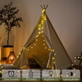 thumbnail image 4 of String Lights Metaku, 8 modos, 26 pies, 60 LED, batería impermeable, 4 of 8