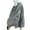 Grey, variant on Wide Leg Pants for Women Plus Size Plaid Culotte Trousers Loose Casual Capri Pants for Women Blue M