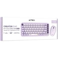 thumbnail image 5 of Kit Teclado y Mouse ACTECK CREATOR CHIC K-COLORS MK480 Inalambrico USB 2.4 MHz, 5 of 5