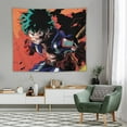 thumbnail image 4 of My Hero Academia Mha Deku Tapestry Luxury Wall Hanging Tapestries Decoration For Living Room Bedroom Dormitory Mural Blanket Wall Art Tapestry, 4 of 8