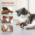 thumbnail image 4 of Flying Bird Cat Toy(Not a Flying Bird), Simulated Chirping Bird Cat Toy Flapping Wings, Rechargeable Interactive Flappy Birds, Cats Toys for Indoor Cats, 4 of 7