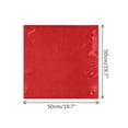 thumbnail image 3 of INSPIRE CHIC Women's Solid Satin Scarves 20" Small Square Neck Scarf Neckerchief Red 19.7x19.7''(LxW), 3 of 5