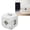 White, variant on BOKYAN Magnetic Cube Flip Timer Digital Clock for Kitchen Study Mute, Black, 2.4 inches / 6 cm