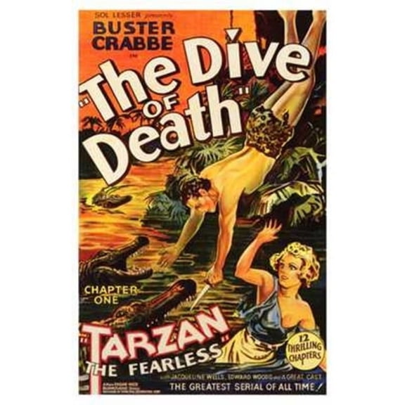 Posterazzi MOV143530 The Dive of Death Movie Poster - 11 x 17 in.