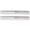 Silver, variant on M Buder Professional Stainless Steel Haircut Comb 2-Pack, Salon Quality Hairdressing Barber Styling Tool for Men and Women, 7.9 inches / 20 cm, Elegant Silver Finish
