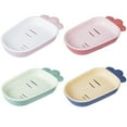 thumbnail image 3 of 4PCS Créatif Radis drainage Domestique double Couche Boîte à Savon, 3 of 6