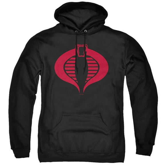 Snake Eyes: G.I. Joe Origins Cobra Logo Unisex Adult Pull-Over Hoodie, Cobra Logo, Small