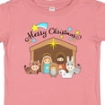 thumbnail image 4 of Inktastic Merry Christmas Cute Nativity Scene Boys or Girls Baby T-Shirt, 4 of 5