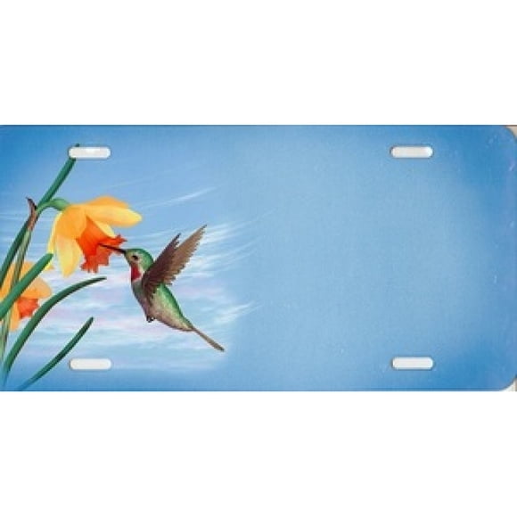 Colibri Offset avec Plaque d'Immatriculation de Tournesol