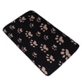 thumbnail image 2 of Dog Blanket Soft Plush Machine Washable Plush Pet Blanket for Small Pets Dogs CatsPaw Print L, 2 of 9